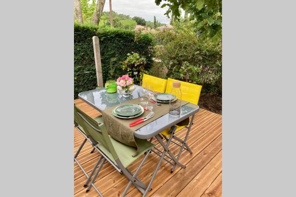 Charmant Chalet Avec Une Grande Terrasse Au Pyla La Teste-de-Buch Dış mekan fotoğraf